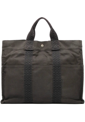 Hermès Pre-Owned 1990-2010 Canvas Herline MM tote bag - Grey