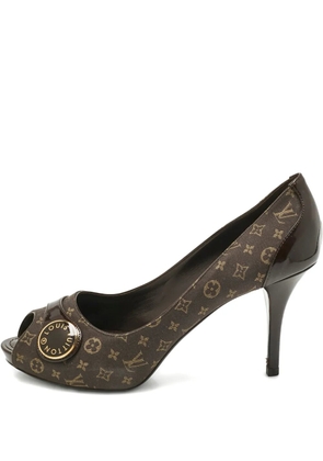 Louis Vuitton Pre-Owned Judy peep-toe sandals - Brown