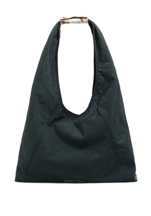 Bimba y Lola logo-detail shoulder bag - Green