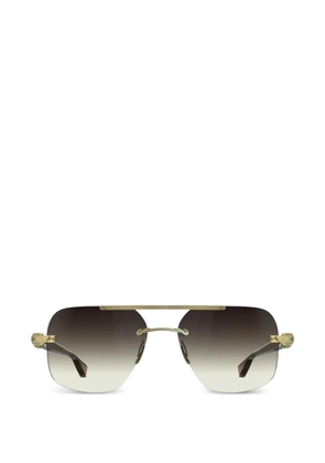 pugnale Eyes textured sunglasses - Gold