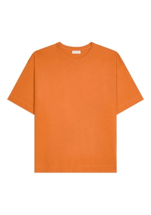 DRIES VAN NOTEN cotton crew-neck t-shirt - Orange