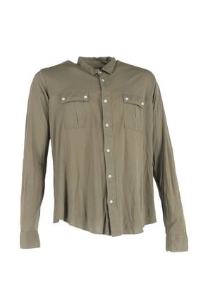 Balmain Pre-Owned button-up shirt - Green