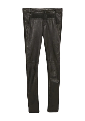 Maje panelled trousers - Black