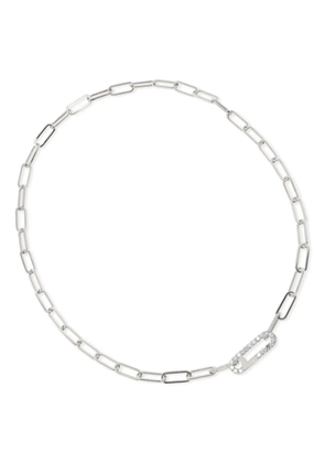 ALINKA 18K white gold Linka diamond necklace - Silver