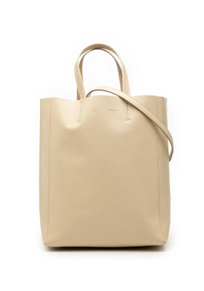 Celine Pre-Owned 2016 Small Grained Calfskin Vertical Cabas satchel - Brown