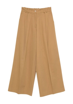 P.A.R.O.S.H. pleated trousers - Brown