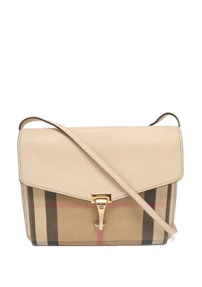 Burberry Pre-Owned plaid crossbody bag - Neutrals