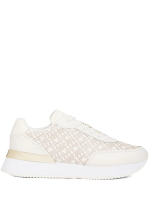 Tommy Hilfiger TH Monogram sneakers - White