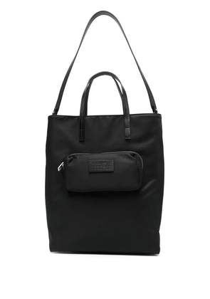 MM6 Maison Margiela logo-patch tote bag - Black