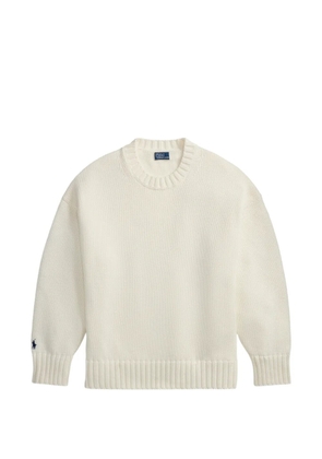 Polo Ralph Lauren relaxed fit cotton knitwear - White