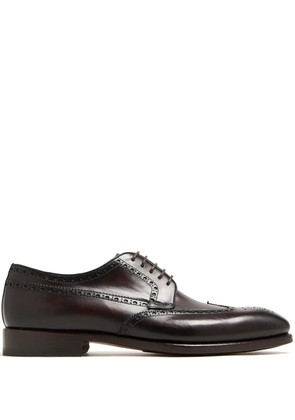 Magnanni leather brogues - Brown