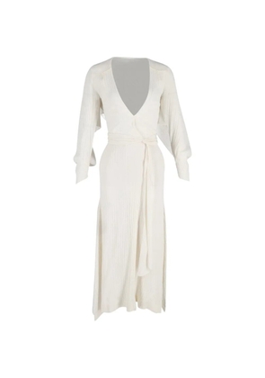 Rm By Roland Mouret belted V-neck dress - Neutrals