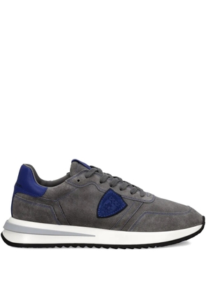 Philippe Model Paris suede-panelled sneakers - Grey