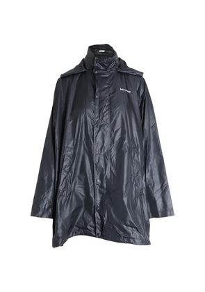 Balenciaga Pre-Owned hooded windbreaker - Black