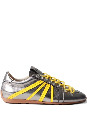 Claudie Pierlot striped sneakers - Silver