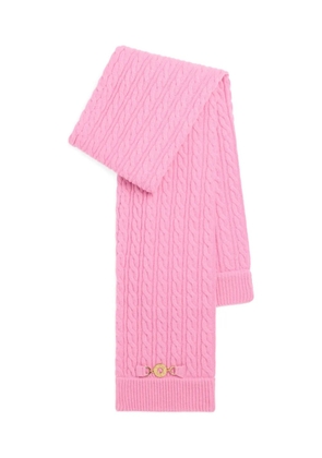 Patou cable knit scarf - Pink