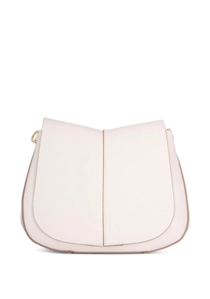 GIANNI CHIARINI curved panelled shoulder bag - Neutrals
