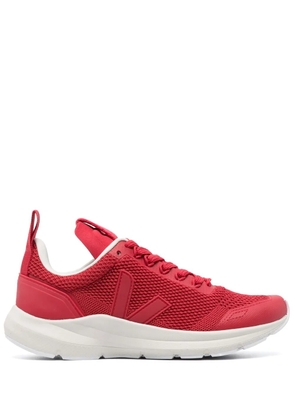 Rick Owens V-logo low-top sneakers - Red