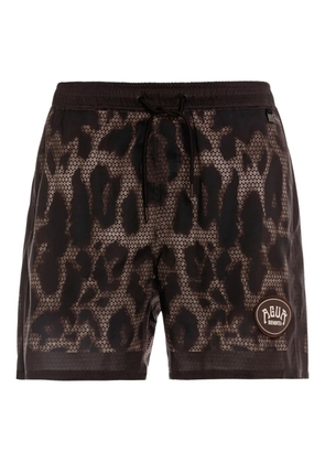 Agua By Agua Bendita Joe Quilt swim shorts - Brown