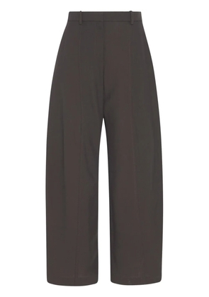 Rosetta Getty straight-leg twill trousers - Brown