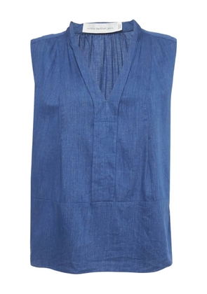 Victoria Beckham V-neck sleeveless blouse - Blue