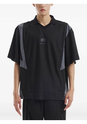 Off Duty Slater V-neck T-shirt - Black