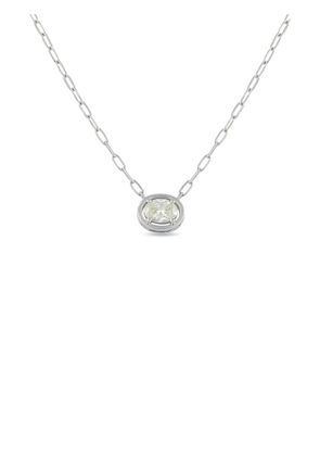 LB Exclusive diamond solitaire necklace - Silver