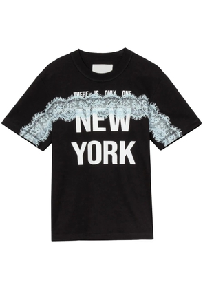 3.1 Phillip Lim There Is Only One NY cotton T-shirt - Black