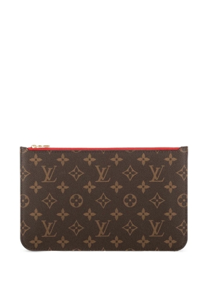 Louis Vuitton Pre-Owned monogram zip pouch - Brown