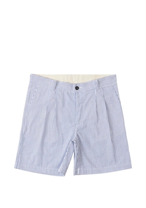 Fortela Beachshort striped bermuda shorts - White