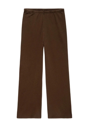 The Great. elastic-waistband track pants - Brown