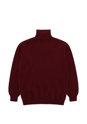 Fortela Shetland turtleneck sweater - Red