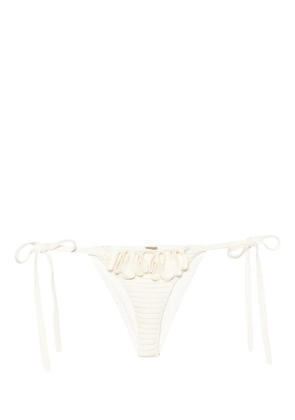 Cult Gaia Carita crochet-knit bikini bottoms - White