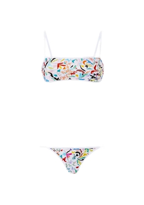 Missoni floral-print bikini - White
