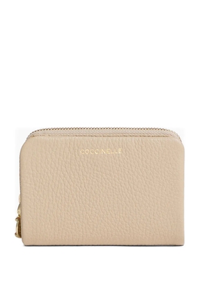 Coccinelle zip-up wallet - Neutrals