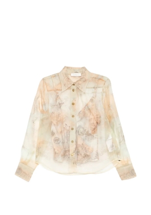 ZIMMERMANN Rebellion shirt - Neutrals
