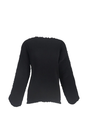 TOTEME Azores pleated sweater - Black