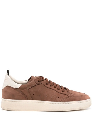 Officine Creative Magic 102 leather sneakers - Brown