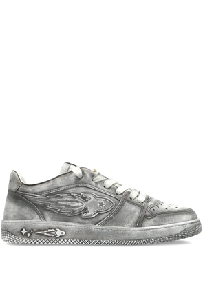 Enterprise Japan appliqué sneakers - Grey