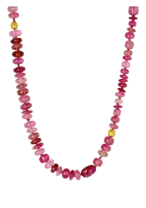Leigh Maxwell 18K yellow gold tourmaline necklace
