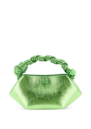 GANNI mini Bou tote bag - Green