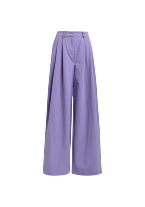 Essentiel Antwerp pleated wide-leg trousers - Purple