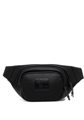 Armani Exchange logo-embossed belt bag - Black