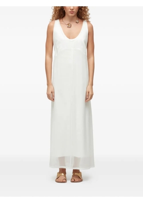 Osklen scoop-neck dress - White
