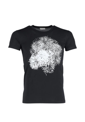 Christian Dior Pre-Owned firework graphic t-shirt - Black