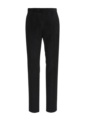 Maurizio Baldassari corduroy-texture trousers - Black
