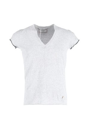 Saint Laurent Pre-Owned V-neck cotton T-shirt - Grey