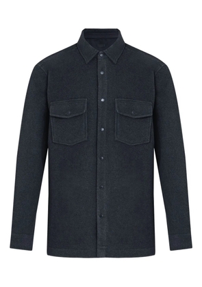 Osklen button-down shirt jacket - Grey