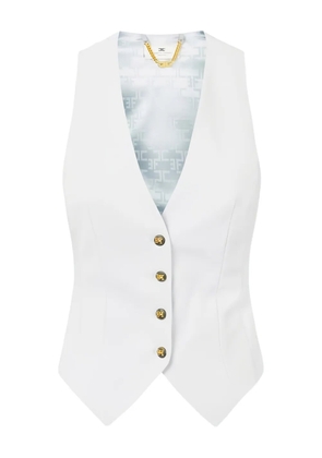 Elisabetta Franchi button-fastening waistcoat - Blue