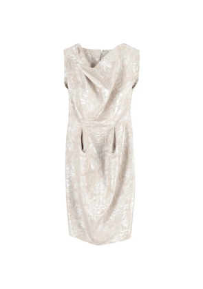 Vivienne Westwood Pre-Owned cowl-neck sleeveless dress - Neutrals